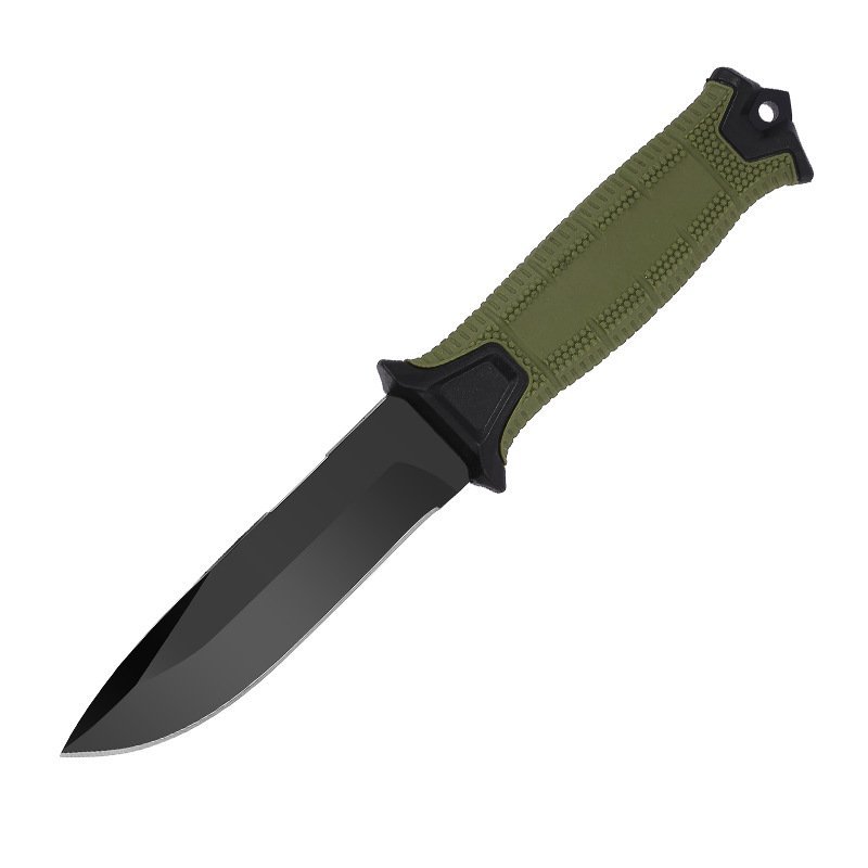 Tactical Wilderness Hunting Knife - Green | TOP KNIVES LLC Tactical Wilderness Hunting Knife - Green