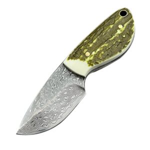 Damascus Pocket Survival Knife