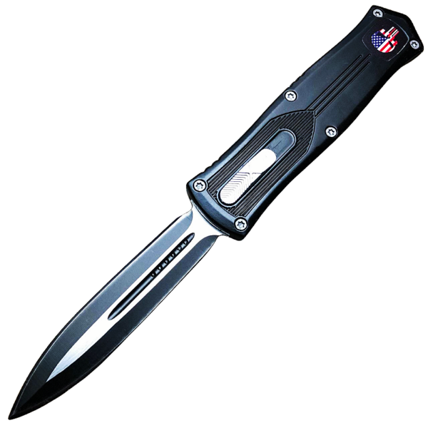 5.5 INCH Punisher OTF Dual Action Knife Double -TK95T-55