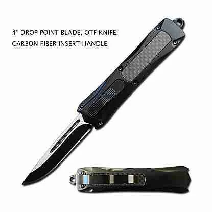 4 INCH Drip Manufacturing Stiletto OTF Knife-TK96V-40