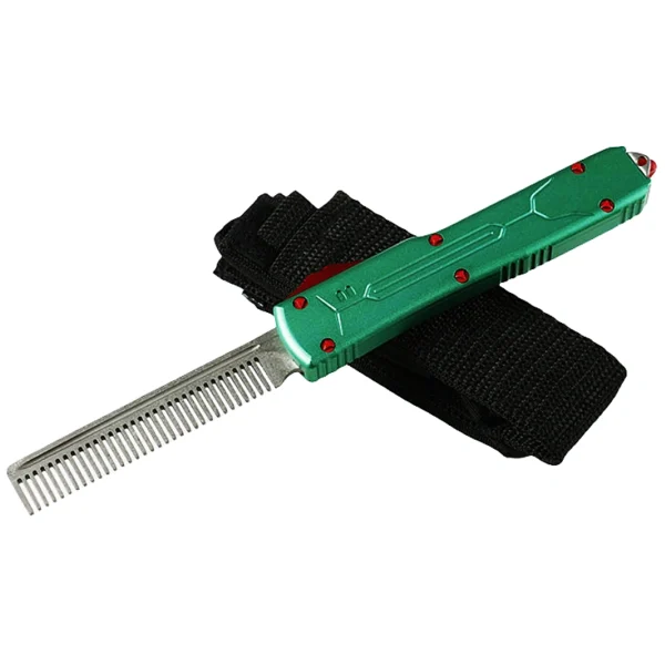 5.25 inch otx bounty hunter comb OTF knife/ -TKE5U-525