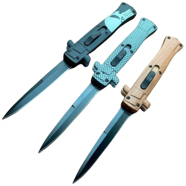 9 Inch Stiletto OTF blade stiletto