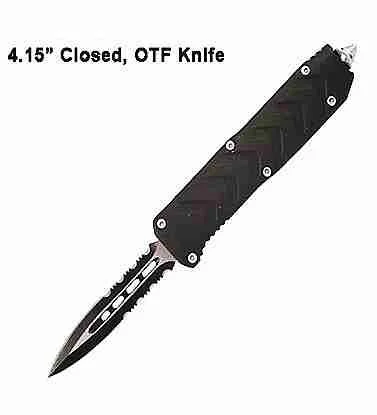 4.15 INCH texture Stiletto OTF Knife-TK95Q-VR