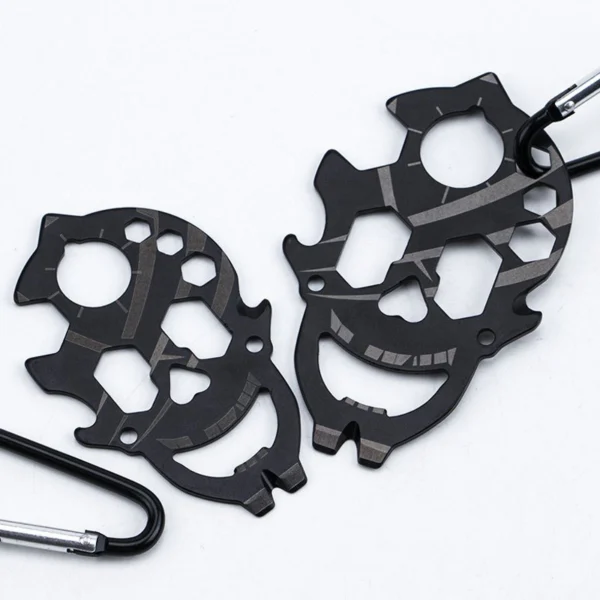 Creative Skull Field Rescue Tool Card