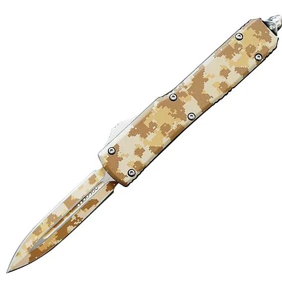 5.25inch Smooth Handle OTF Knife-ULTRATECH OTF AUTO SIGNATURE-TKBUM-525