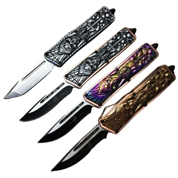 5.5 inch death otf American Eagle OTF Knife-TKE7L-VR
