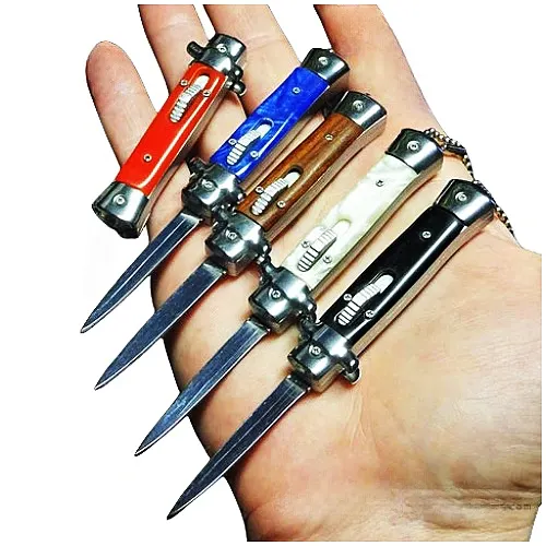 3.25 Inch mini stiletto knife KEYCHAIN SWITCHBLADE