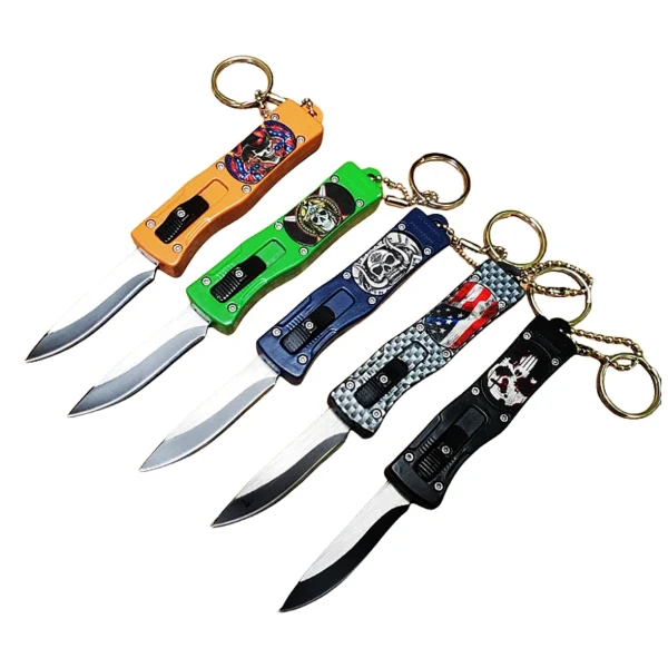 automatic mini keychain otf knives-TKEAG-VR