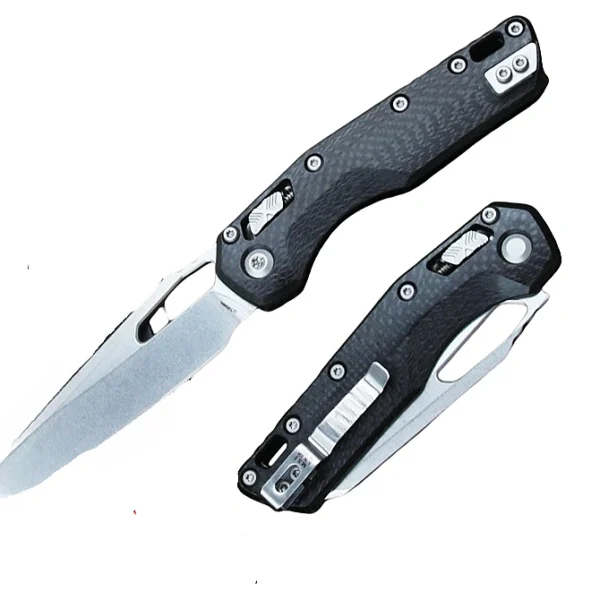 MSI Black carbon fiber folding knife